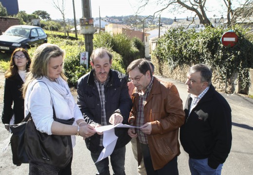 O Concello renova 5.000 metros cadrados de viais en Eirís de Arriba